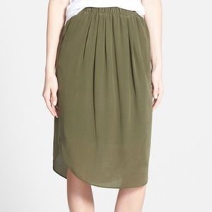 Madewell Silk Skirt